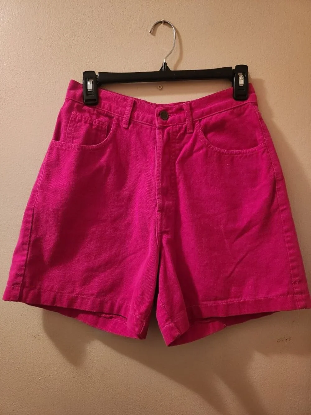 Guess by Marciano Vintage Shorts in Hot Pink Denim Size 30
